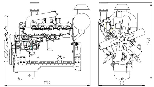 上柴發(fā)電機(jī)SC13G280D2技術(shù)參數(shù)