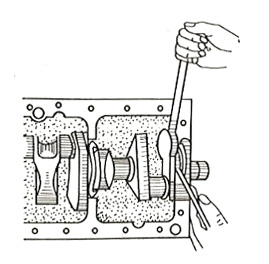 柴油發(fā)電機(jī)組曲軸軸向間隙的檢查方法