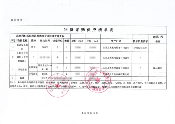 186kw柴油發(fā)電機(jī)組采購(gòu)合同